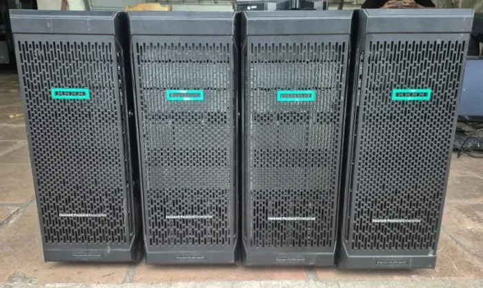 Servidor torre de Dois HPE ProLiant ML350 Gen10