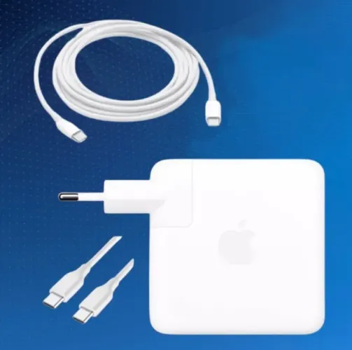Fonte Carregador USB C de 96W para MacBook Pro 16, 15, 14, 13 e Air