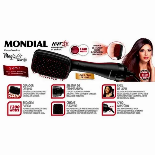 Vendo Escova Secadora Mondial
