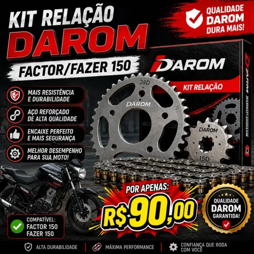 Kit relação darom fazer/factor 150