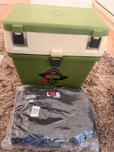 Caixa De Pesca Mochila Banqueta Fishing Box Lumis
