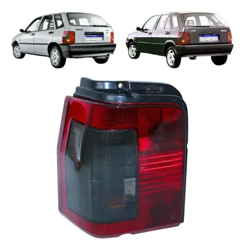 Lanterna Fiat Tipo 1993 1994 1995 1996 1997 Fumê Le Novo Esquerdo/motorista Fumê