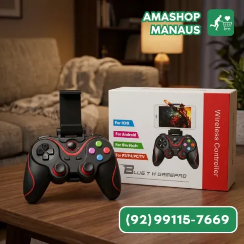 Controle Joystick Mobile Para Celular Gatilho Smartphone