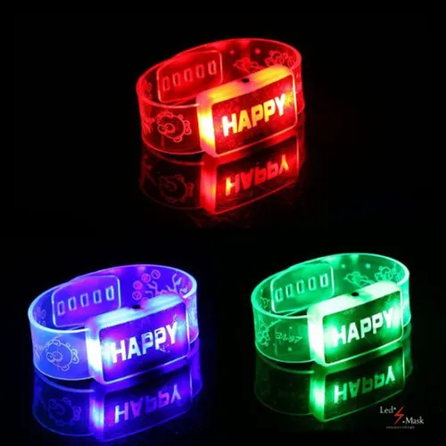 Pulseiras de Led - várias cores