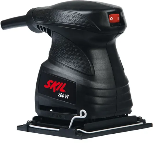 Lixadeira orbital Skil 7232 preta 50Hz/60Hz 200W 220V