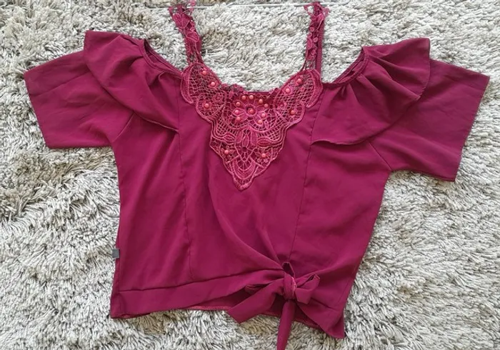 Blusas de babado