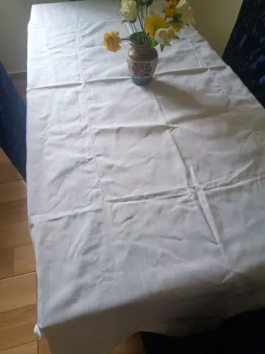 Toalha de Mesa retangular Branca