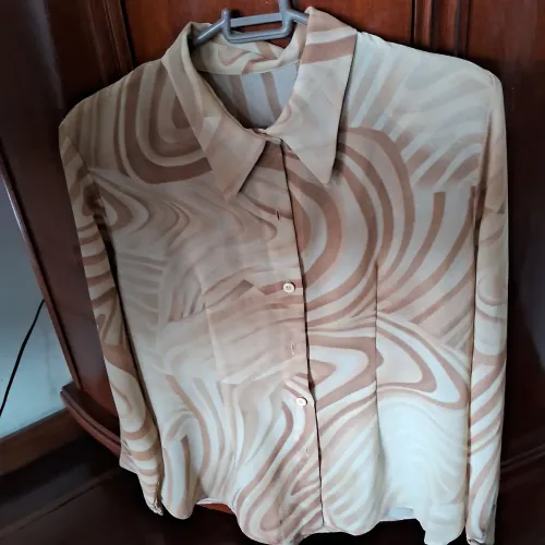 Camisa feminina estampada