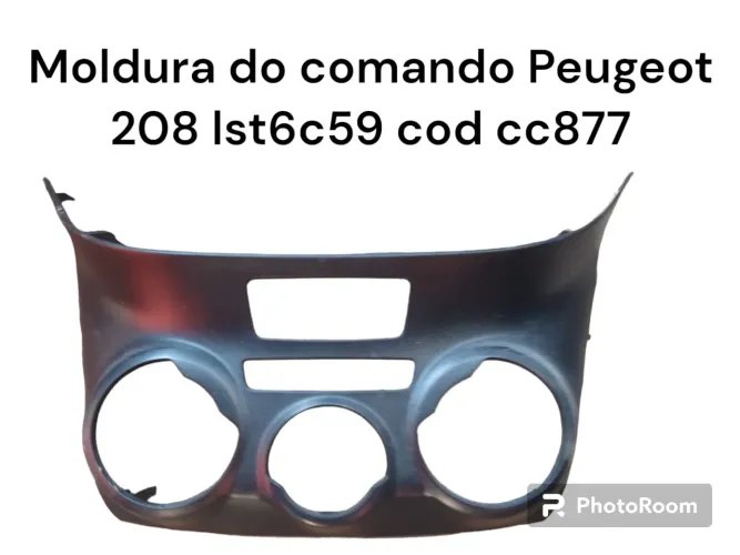 Moldura Do Comando Peugeot 208 Cod Cc877