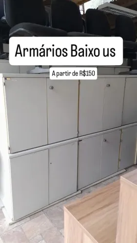 Armários baixos 2 portas- A partir de R$150