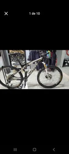 Bicicleta Scott Spark RC tamanho G 