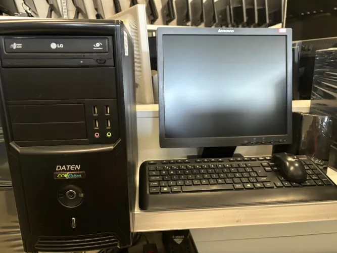 Kit Computador Completo Pentium G2020 + Monitor 17? Pol. Loja Eco Eletron 