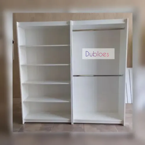 Prateleira simples+ cabideiro duplo promoção