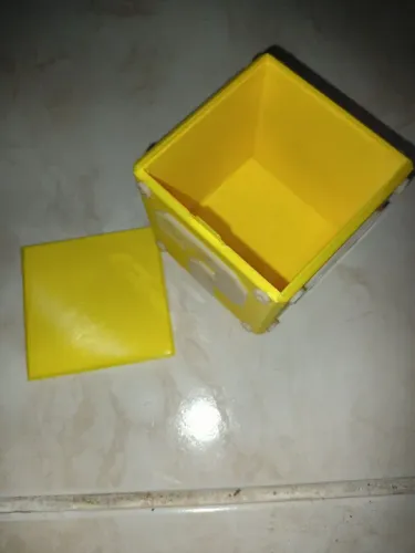 Mario Bros, cubo porta objeto, ler descrição 