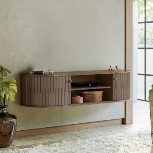 Rack modena imperial sépia venha conferir novo de loja