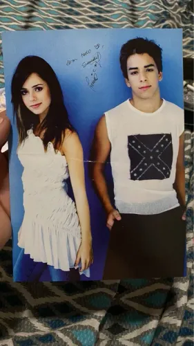 5 postais Sandy e Junior 