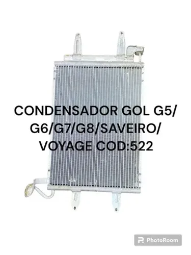Condensador gol g5 g6 g7 g8 Saveiro Voyage 