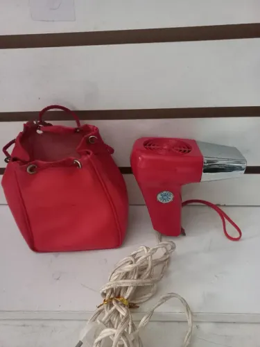 Mini secador cabelo antigo