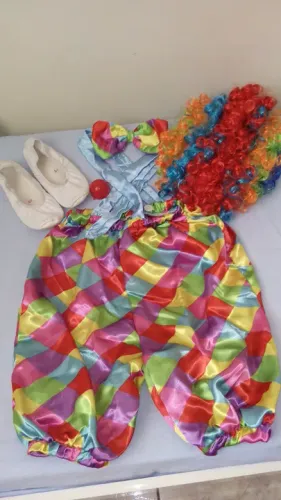 Conjunto de Roupa de palhaço infantil