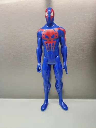 Boneco Homem-Aranha 2099 - Ultimate Spider Man 2099 - Traje azul