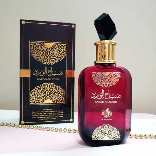 Perfume Árabe Feminino Al Wataniah Sabah Al Ward Edp 100ml Importado