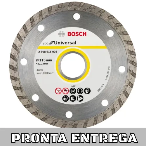 DISCO DIAMANTADO BOCH UNIVERSAL 115mm