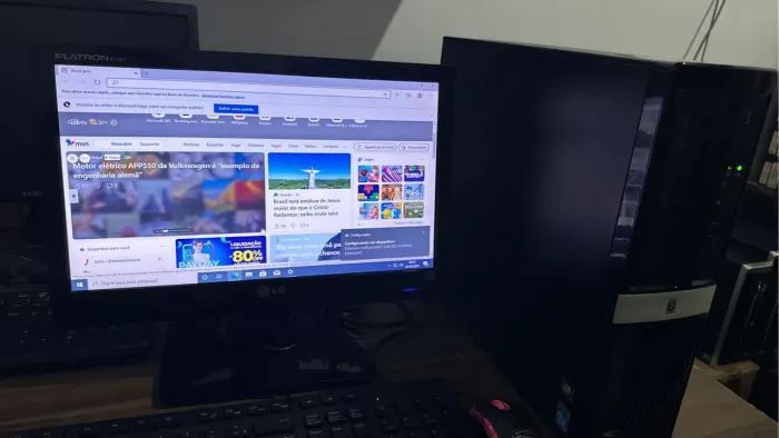 computador ddr3 com ssd win 10 tela tudo completo loja com garantia 