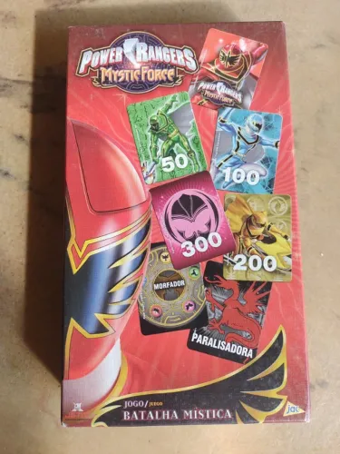 Power Rangers Mystic Force - Jogo Batalha Mística 72 Cartas Da JAK