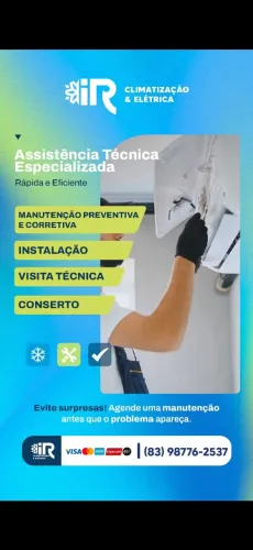 Limpeza Ar condicionados Manutenção 