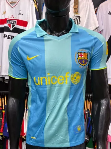 Camisa Retrô do Barcelona 2007, Ronaldinho 10!