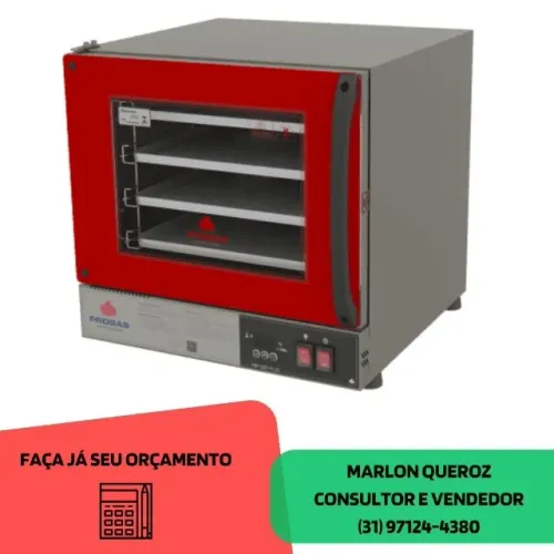Forno Turbo Elétrico Progas Fast Oven Novo