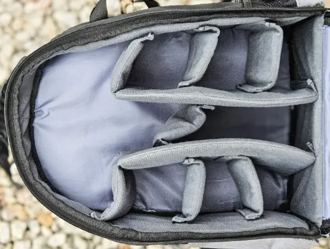 Mochila para lentes camera