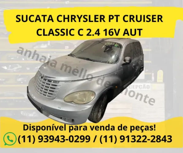 SUCATA CHRYSLER PT CRUISER CLASSIC C 2.4 16V AUT