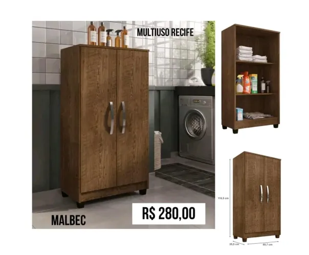 Armário Multiuso - Organize seus objetos com estilo!