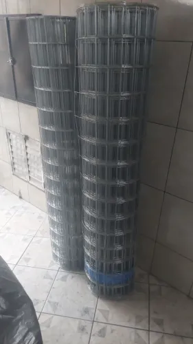 Rolo de Tela Cercados.Viveiro com Tripla Galvanizada Reforçada 1.5 metro x 25 metros 