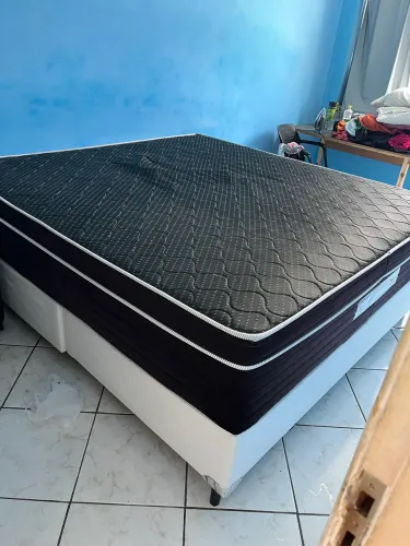 Cama box super king ortobom 
