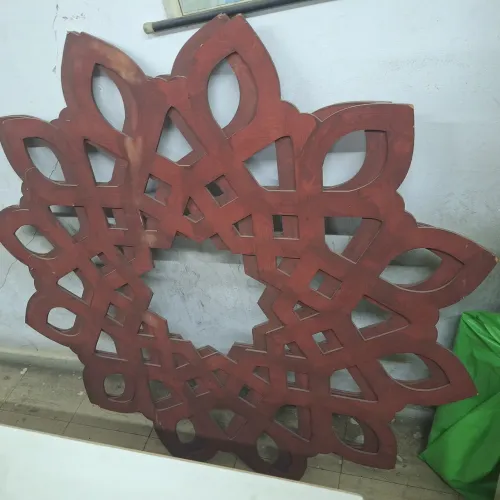 Mdf mandala decoração kit 4 peças 