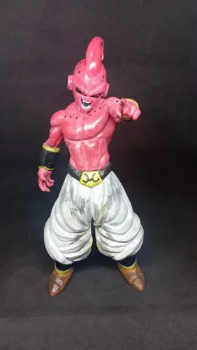 Boneco action figure Kid Majim Boo Dbz