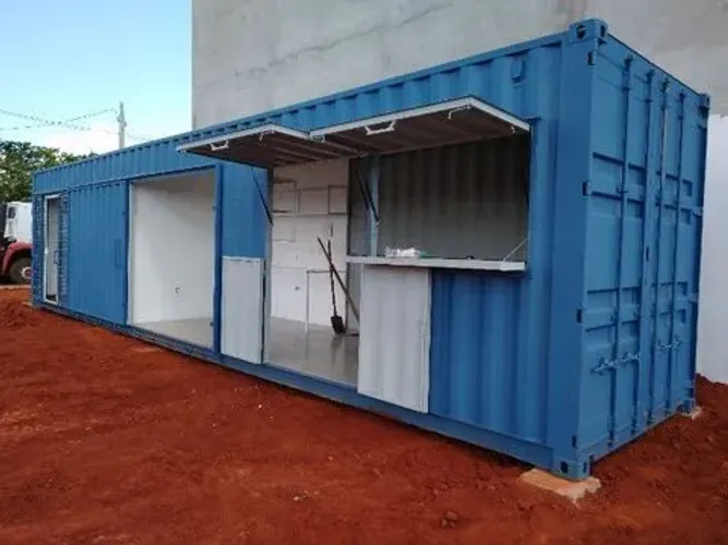 Container Marítimo Adaptado para Loja