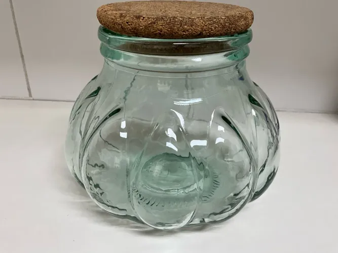 Pote com Tampa de cortica