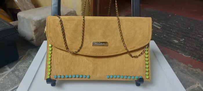 Bolsa de Ombro Vitoria Bege
