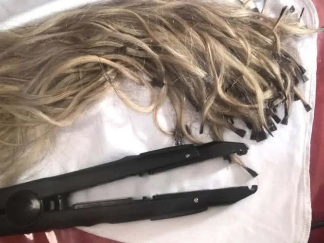 aplicação de mega hair