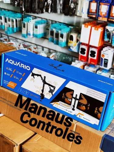 Suporte para dois monitores articulado,  14" - 32"