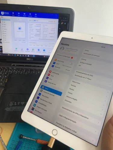 Troca de tela e componentes iPad 