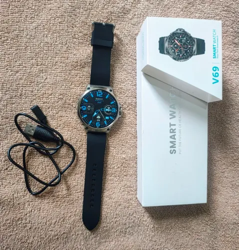 Smartwatch V69 Colmi Max - Cor Prata