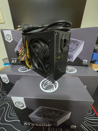 Fonte Gamer 500W PFC Ativo