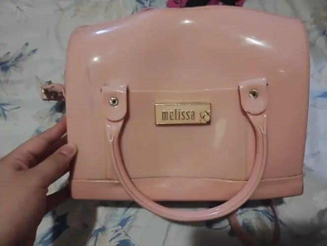 Bolsa rosa melissa 