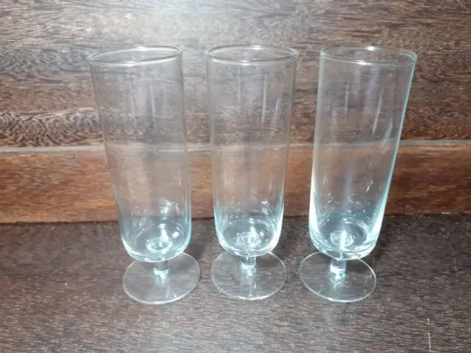 Conjunto de 03 taças para Champanhe