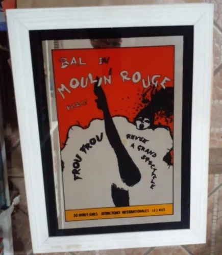 QUADRO ESPELHADO MOLIN ROUGE