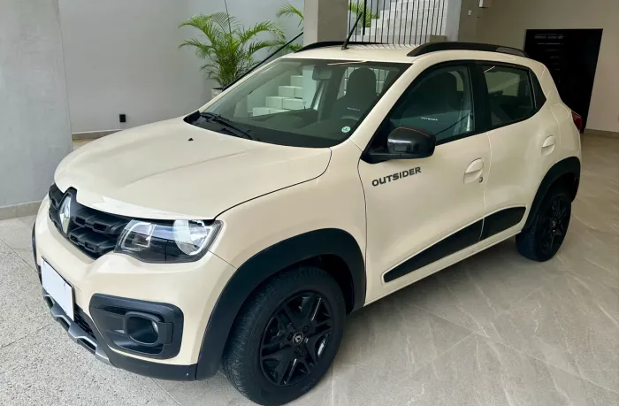 Renault Kwid Outsider 1.0 Flex - 2022. Novíssimo! Laudo Cautelar Aprovado!
